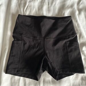 Black Biker Shorts